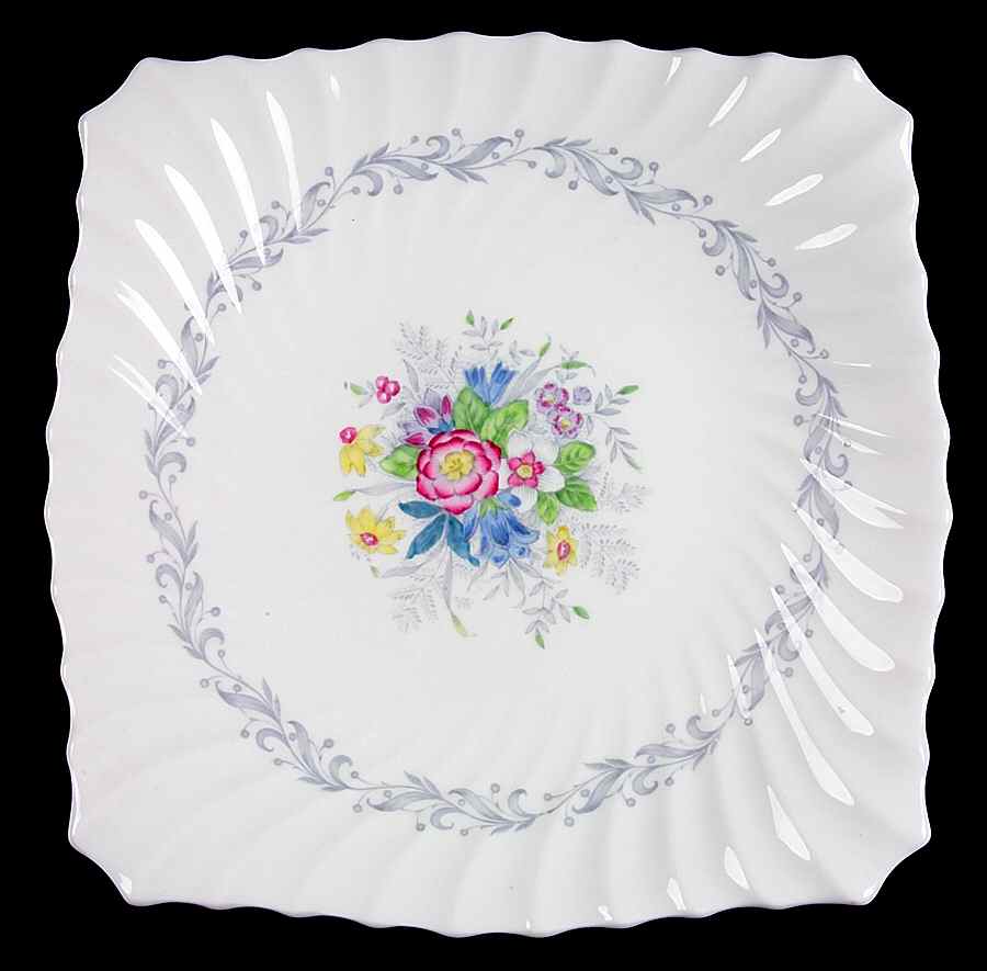 Windermere Square Cake Plate by Royal Doulton-1