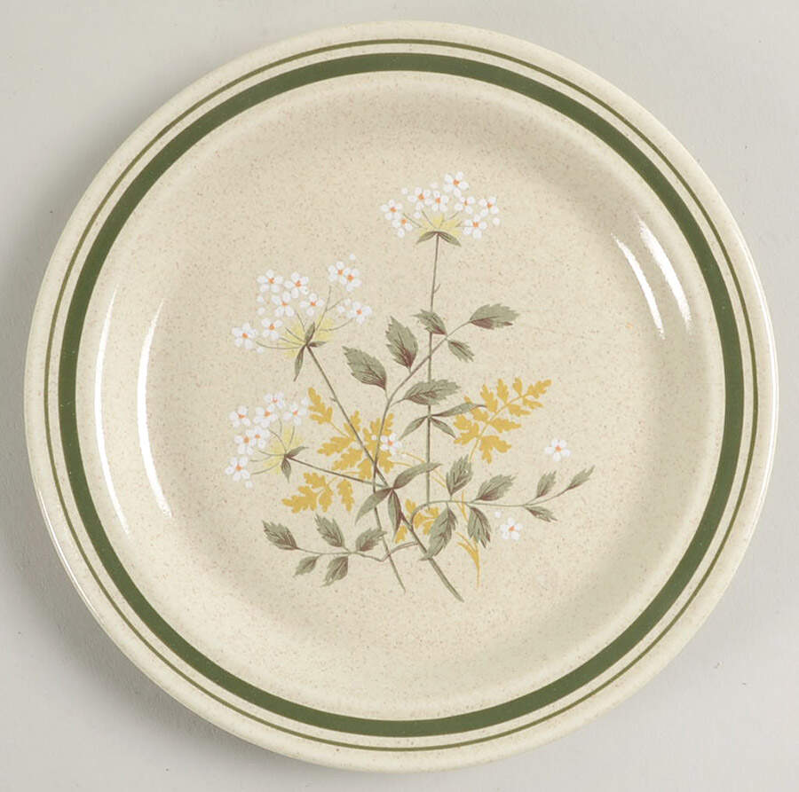Will O' The Wisp (Double Green Lne) Bread & Butter Plate by Royal Doulton-1