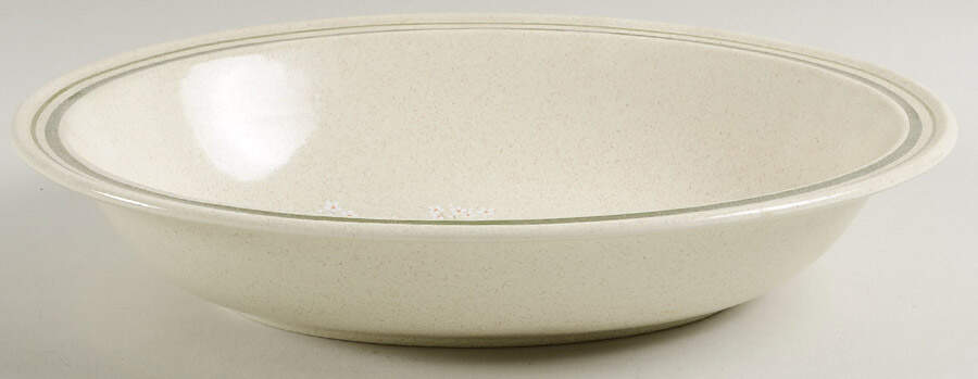 Will O' The Wisp (Double Green Lne) 10" Oval Vegetable Bowl by Royal Doulton-1