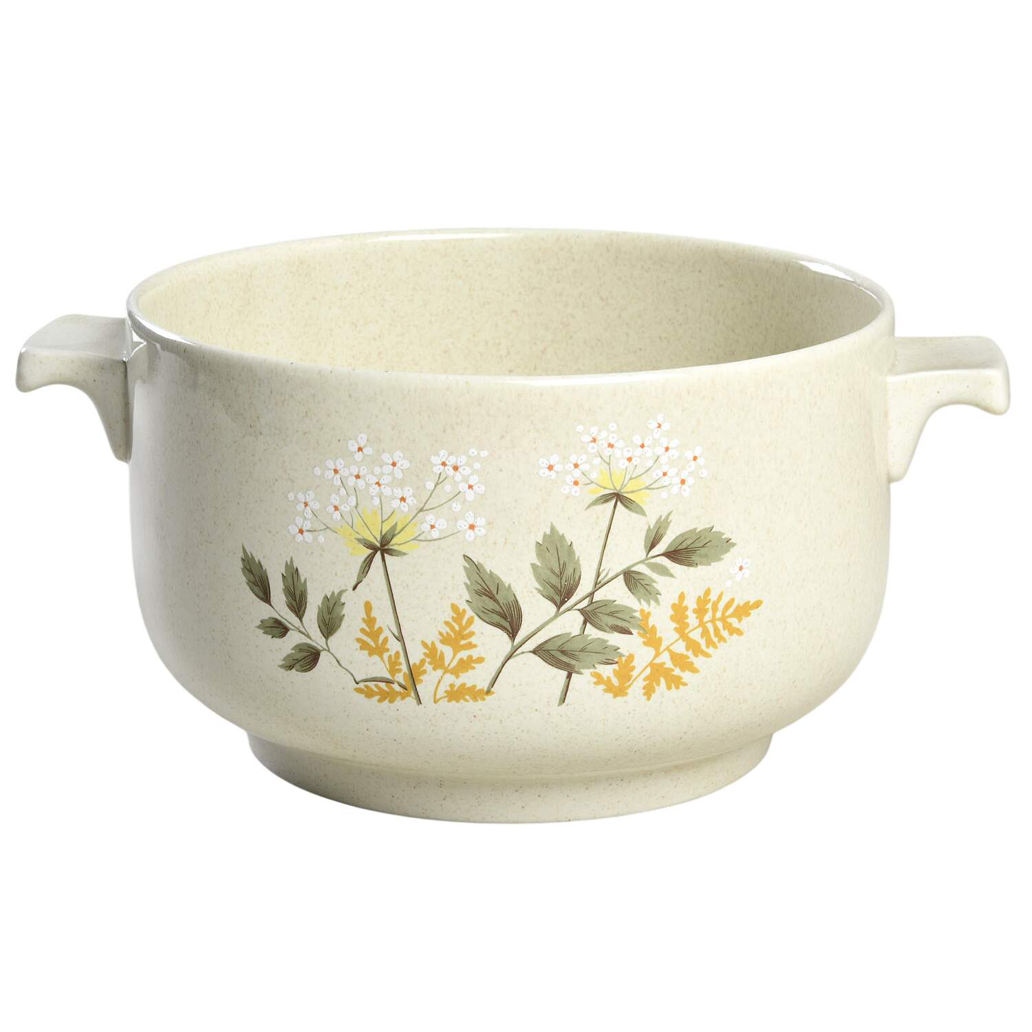 Will O' The Wisp (Double Green Lne) 2.5 Qt Round Casserole No Lid by Royal Doulton-1