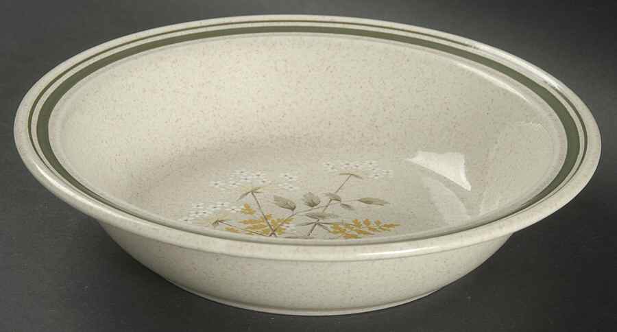Will O' The Wisp (Double Green Lne) Rim Soup Bowl by Royal Doulton-1