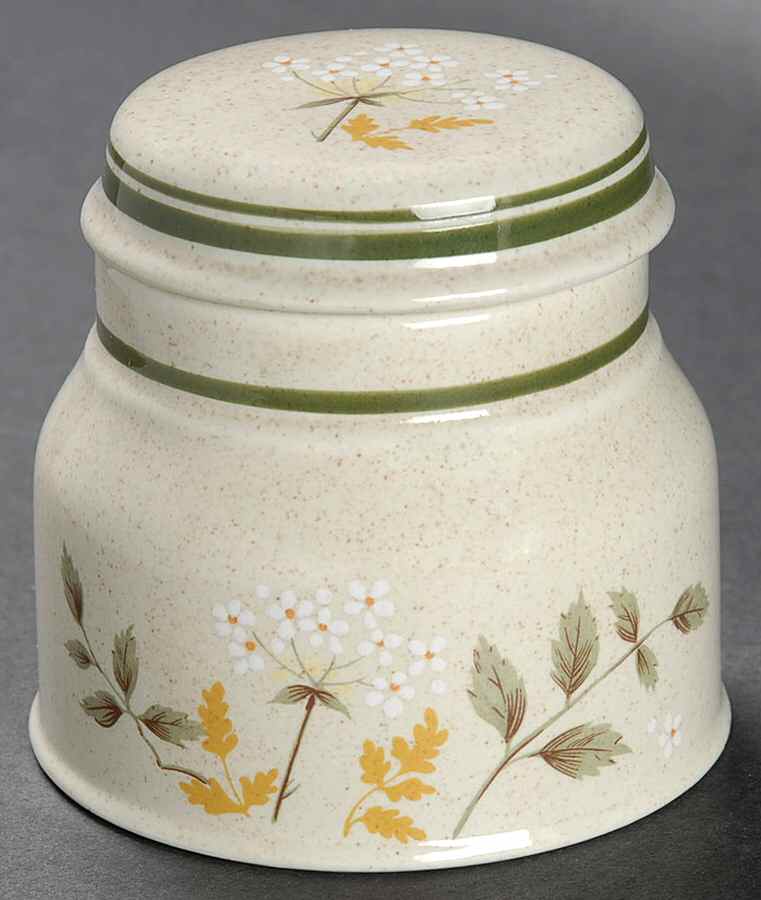 Will O' The Wisp (Double Green Lne) Mini Sugar Bowl & Lid by Royal Doulton-1