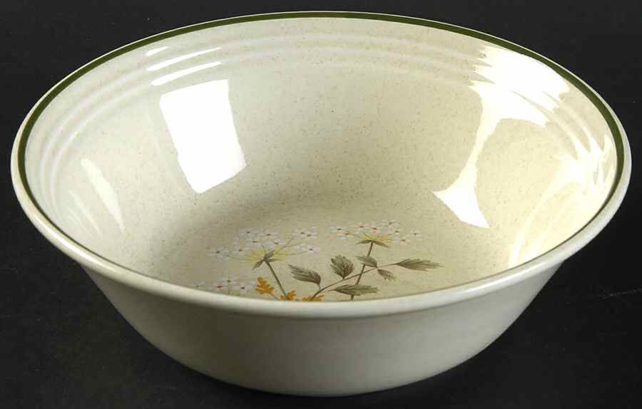 Will O' The Wisp (Single Green Line) Coupe Cereal Bowl by Royal Doulton-1