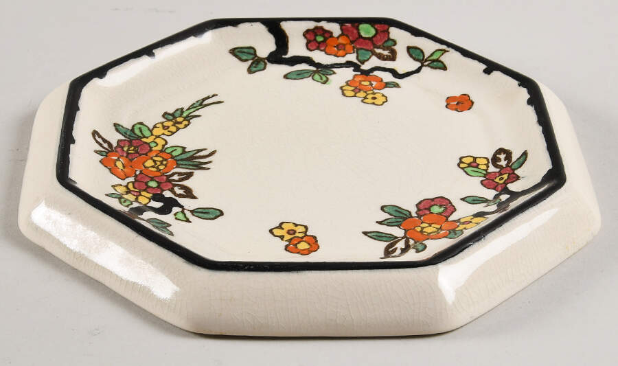 Woburn Black (No White Flowers) Trivet by Royal Doulton-1