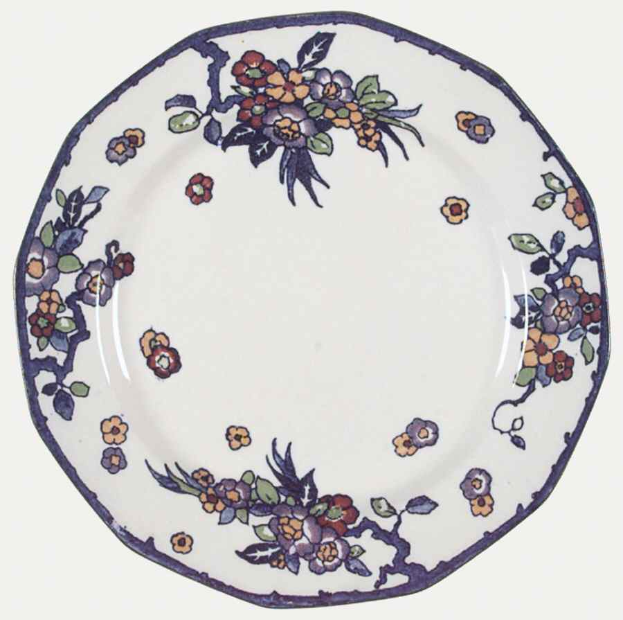 Woburn Blue Dinner Plate by Royal Doulton-1