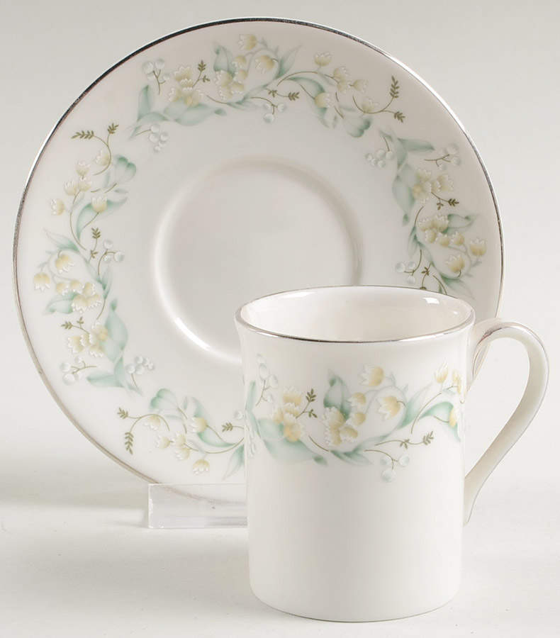 Woodland Glade Flat Demitasse Cup & Saucer Set by Royal Doulton-1
