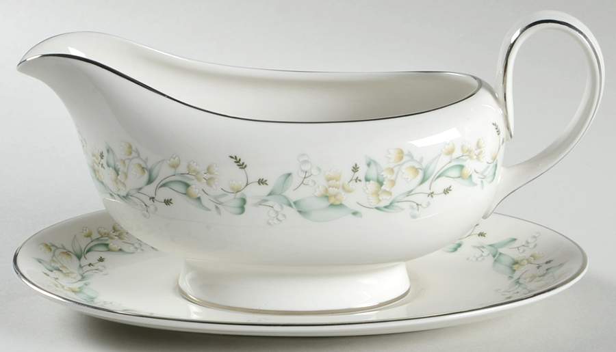Woodland Glade Gravy Boat & Underplate by Royal Doulton-1