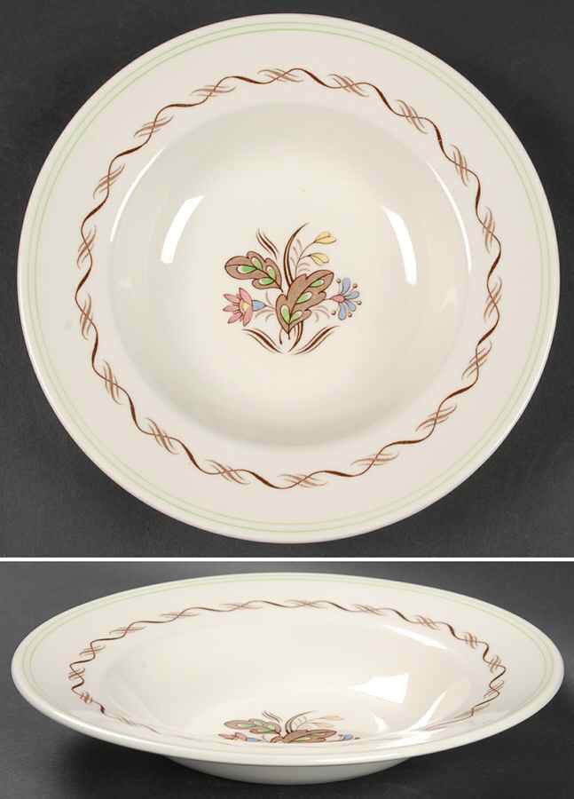 Woodland Rim Soup Bowl by Royal Doulton-1