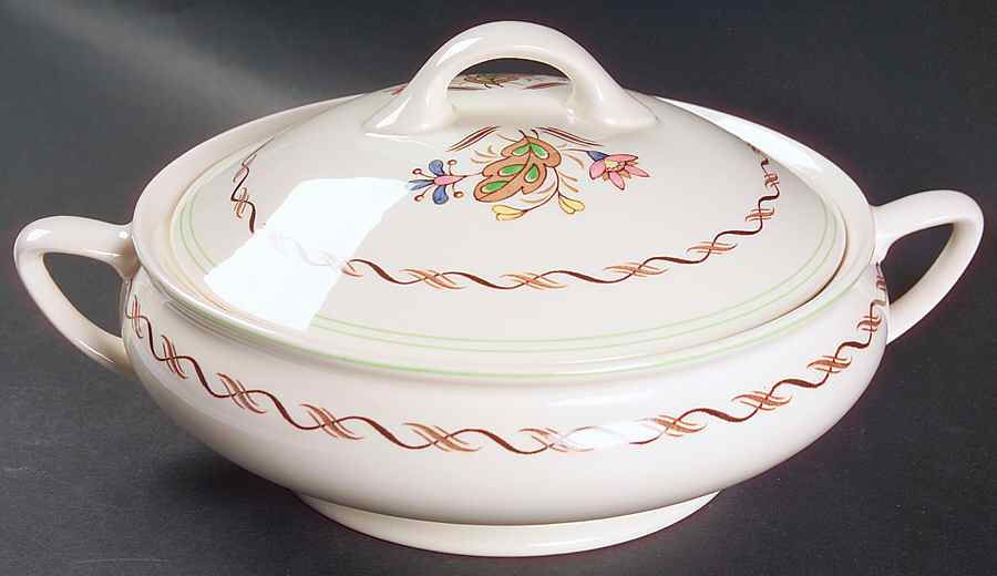 Woodland Round Covered Vegetable by Royal Doulton-1