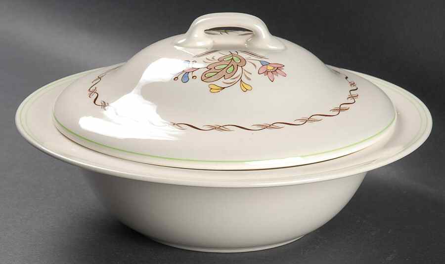 Woodland Round Covered Vegetable by Royal Doulton-1