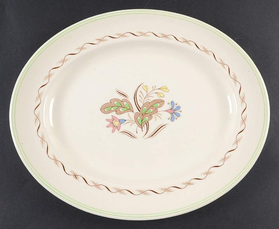 Woodland 13" Oval Serving Platter by Royal Doulton-1