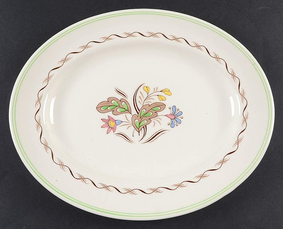 Woodland 11" Oval Serving Platter by Royal Doulton-1