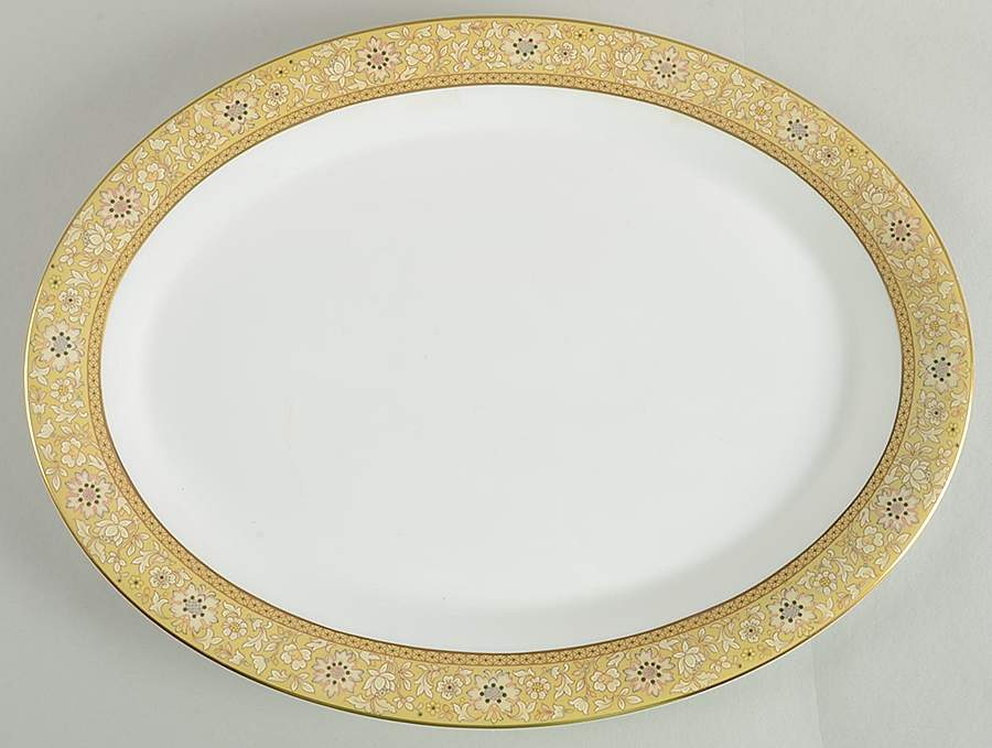 Woodside 16" Oval Serving Platter by Royal Doulton-1