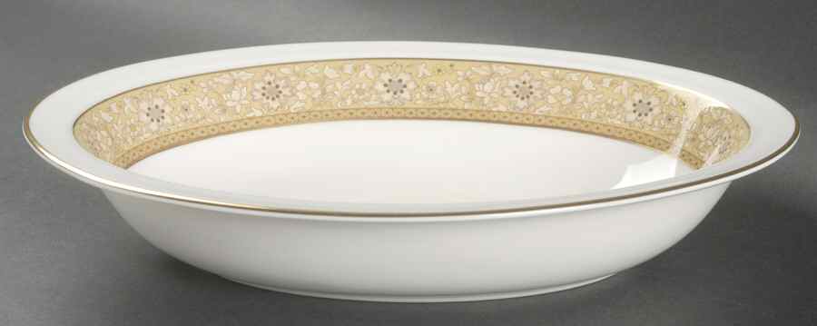 Woodside 10" Oval Vegetable Bowl by Royal Doulton-1