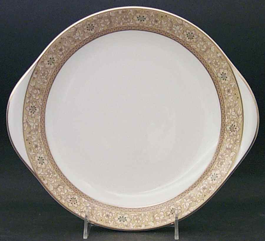 Woodside Handled Cake Plate by Royal Doulton-1
