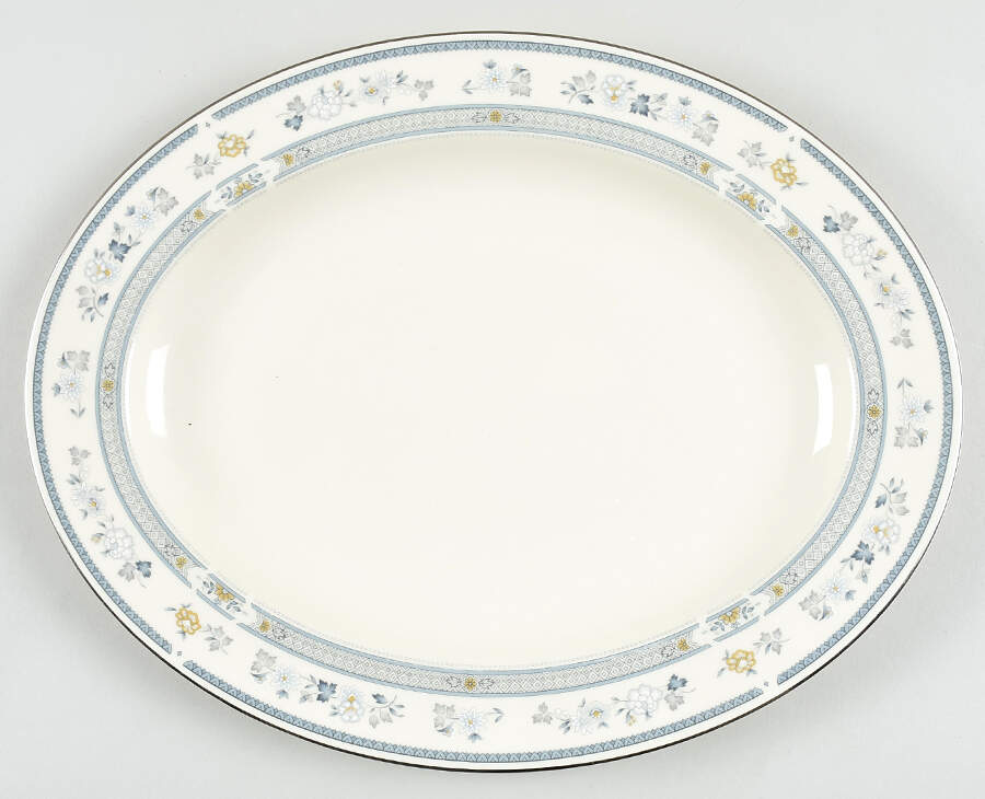 Woodland 13" Oval Serving Platter by Royal Doulton-1