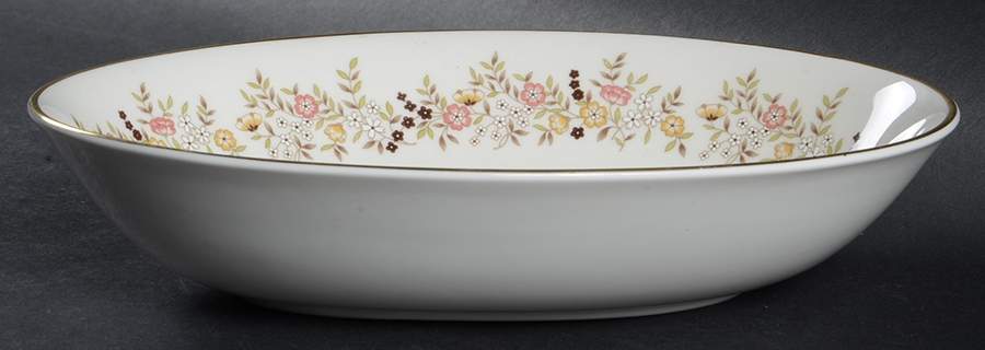 Woodstock 9" Oval Vegetable Bowl by Royal Doulton-1