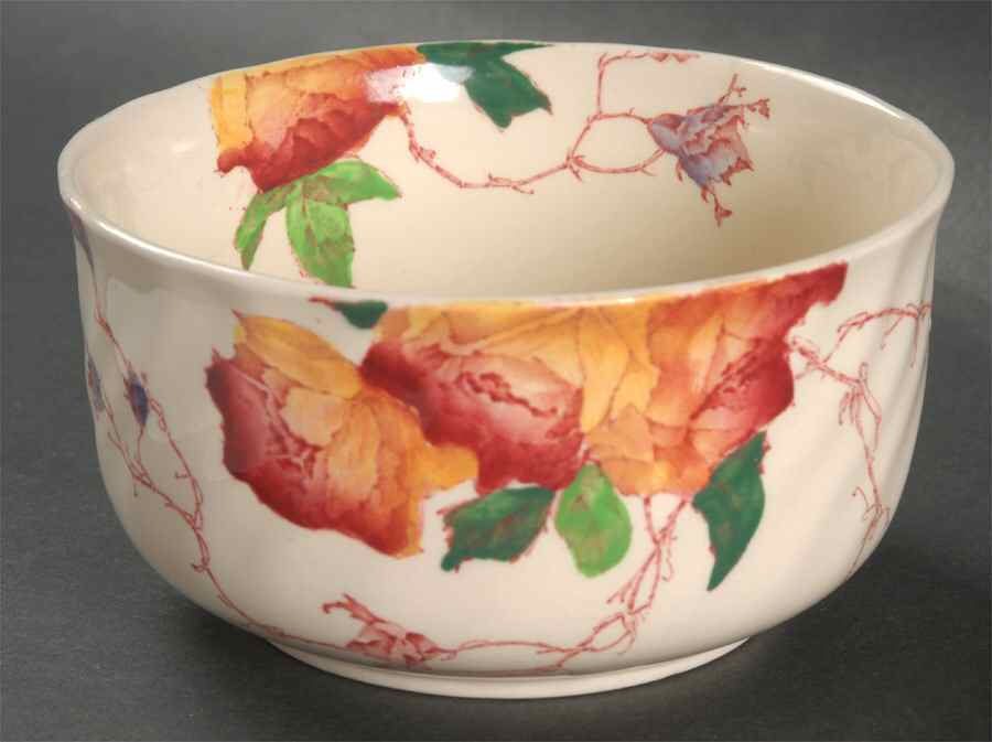 Wrenbury Cranberry Bowl by Royal Doulton-1