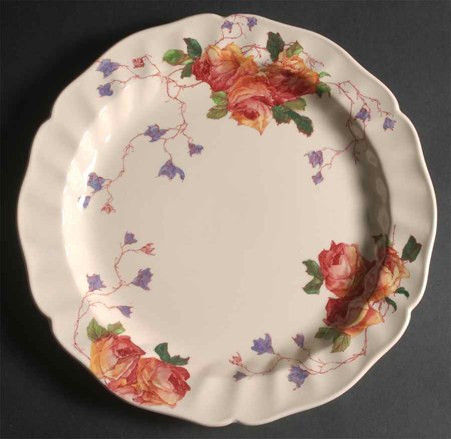 Wrenbury 12" Chop Plate (Round Platter) by Royal Doulton-1