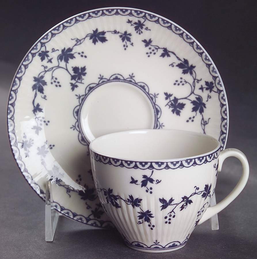 Yorktown Flat Demitasse Cup & Saucer Set by Royal Doulton-1