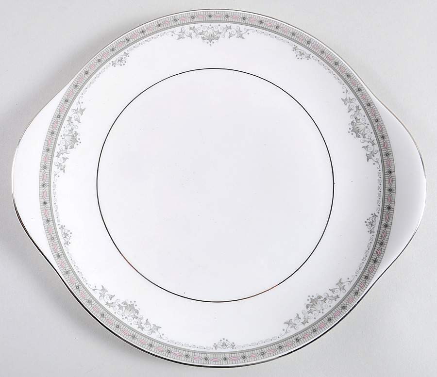 York Handled Cake Plate by Royal Doulton-1