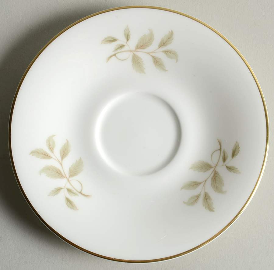 Yorkshire Rose Saucer for Footed Cup by Royal Doulton-1