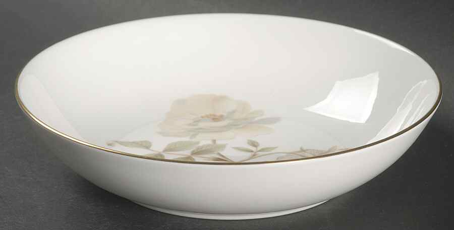 Yorkshire Rose Coupe Cereal Bowl by Royal Doulton-1