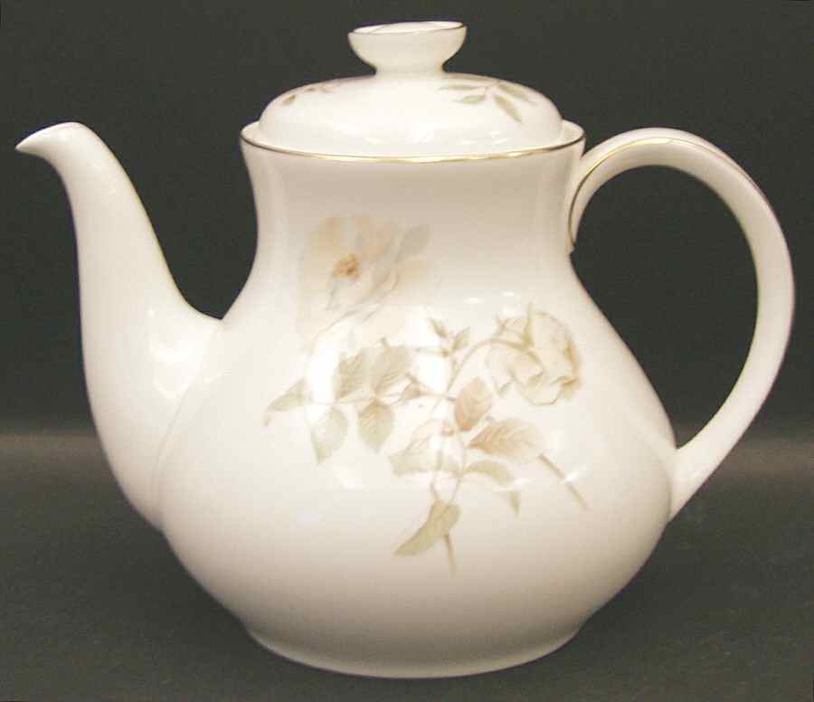 Yorkshire Rose Teapot & Lid by Royal Doulton-1