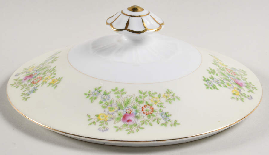 RDB1 Lid for Round Vegetable by Royal Derby (Japan)-1