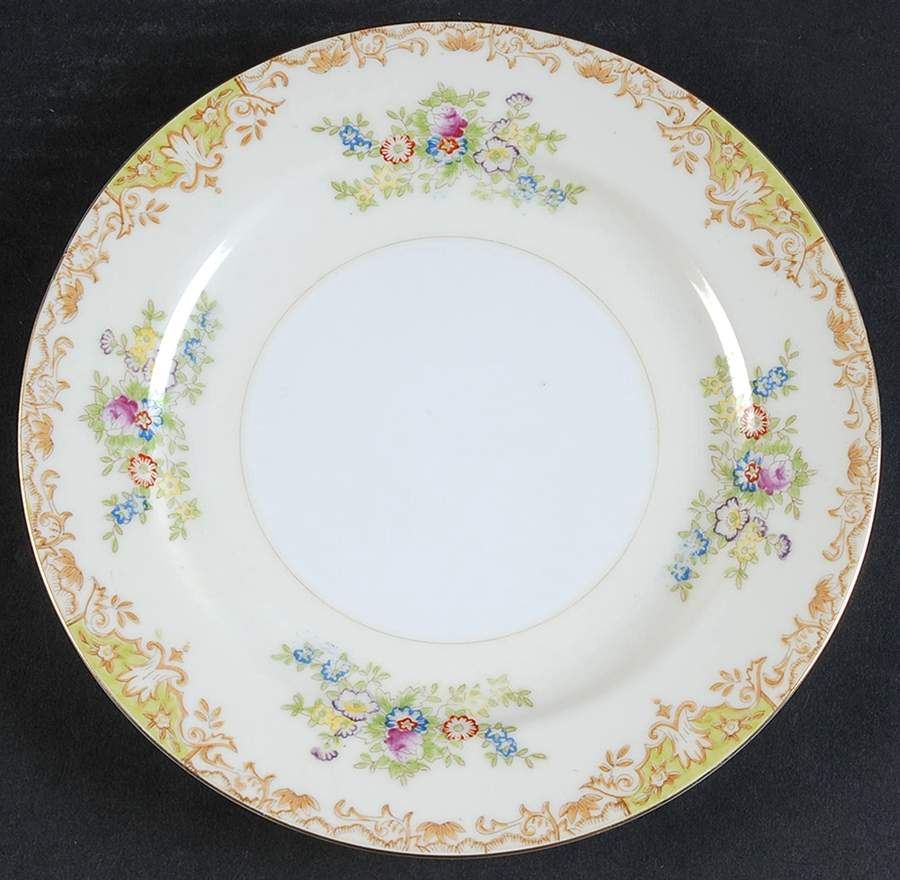 RDB1 Salad Plate by Royal Derby (Japan)-1
