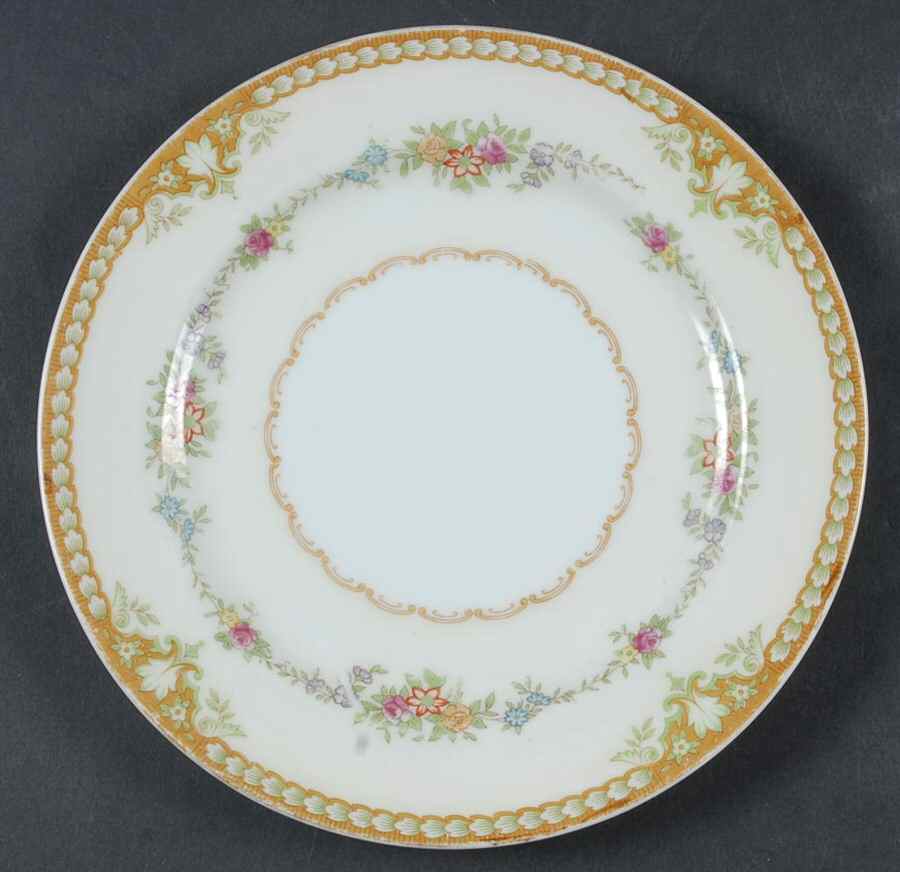 RDB3 (JAPAN) Salad Plate by Royal Derby (Japan)-1
