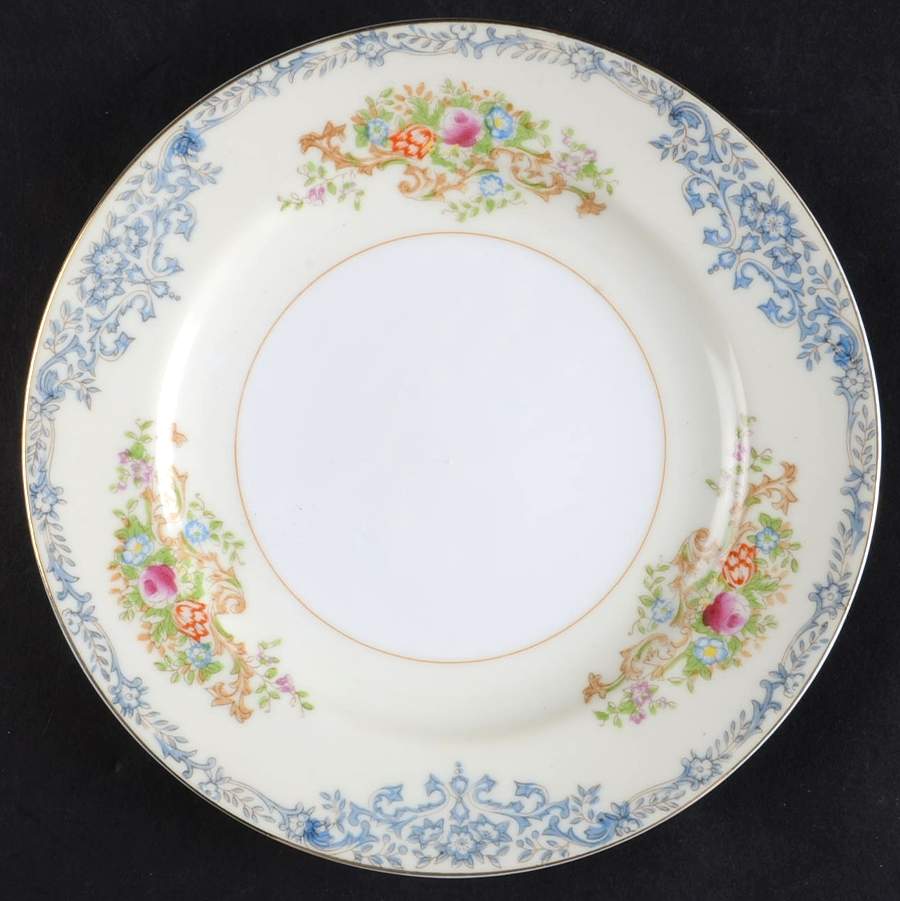 RDB7 Bread & Butter Plate by Royal Derby (Japan)-1