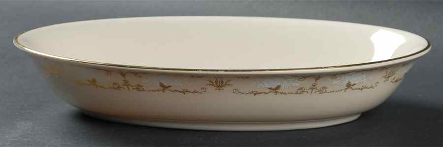 Brentwood Castle 8" Oval Vegetable Bowl by Ridgewood-1