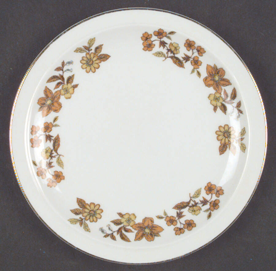 Autumn Song Salad Plate by Royal Domino-1