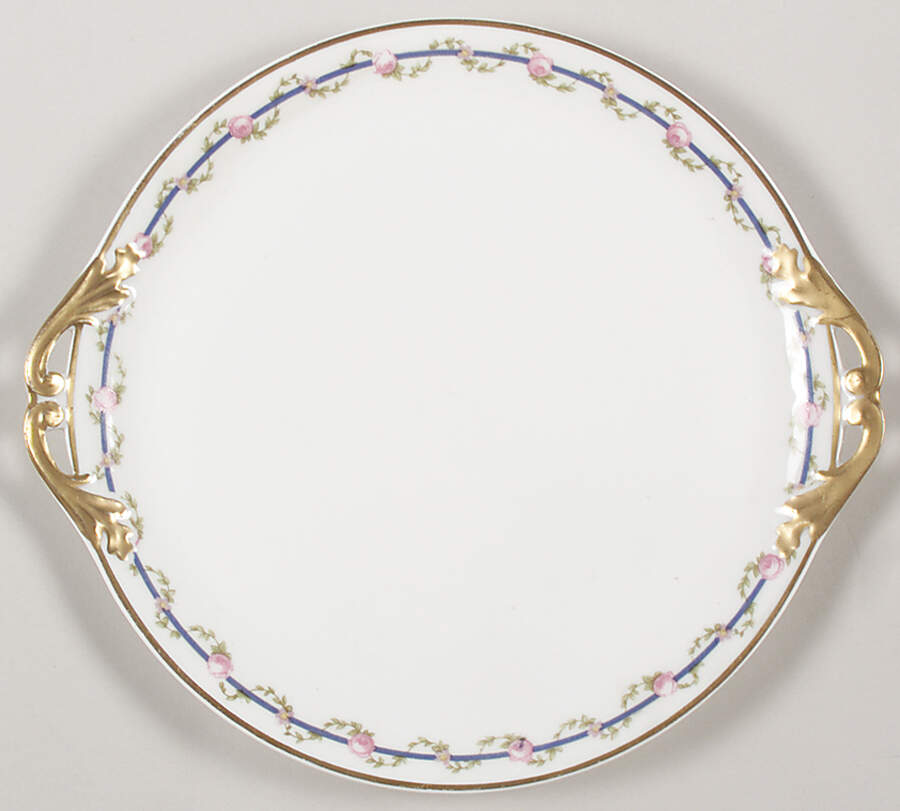 RDN1 Handled Cake Plate by M Redon-1