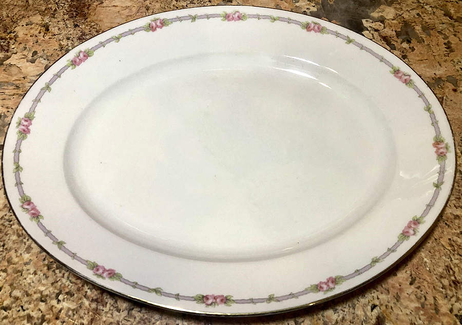 RDN12 15" Oval Serving Platter by M Redon-1