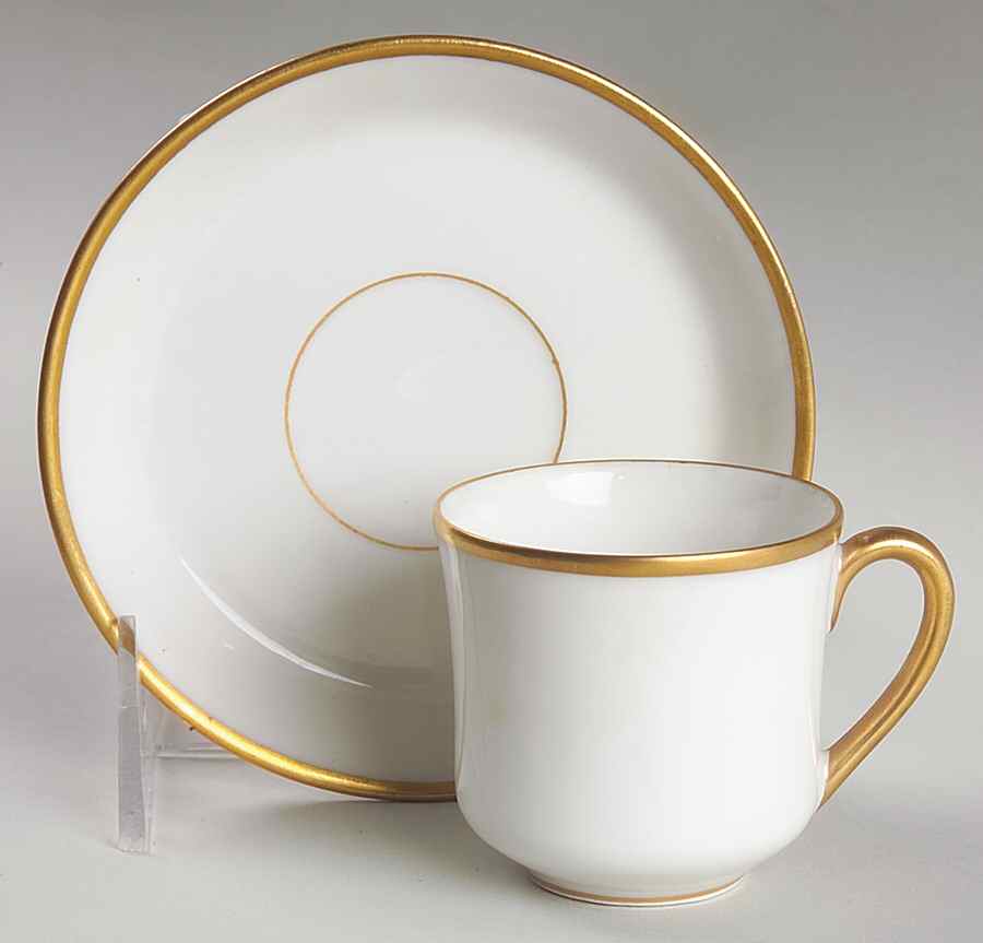 RDN2 Flat Demitasse Cup & Saucer Set by M Redon-1