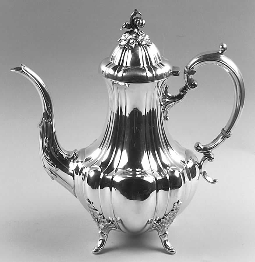 Bradford (Sterling, Hollowware) Coffee Pot by Reed & Barton-1