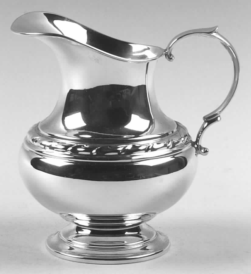 Hibiscus (Sterling, Hollowware) Creamer by Reed & Barton-1