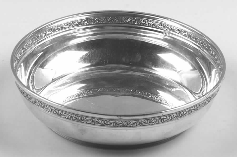 Sterling Hollowware Small Sterling Round Vegetable Bowl by Reed & Barton-1