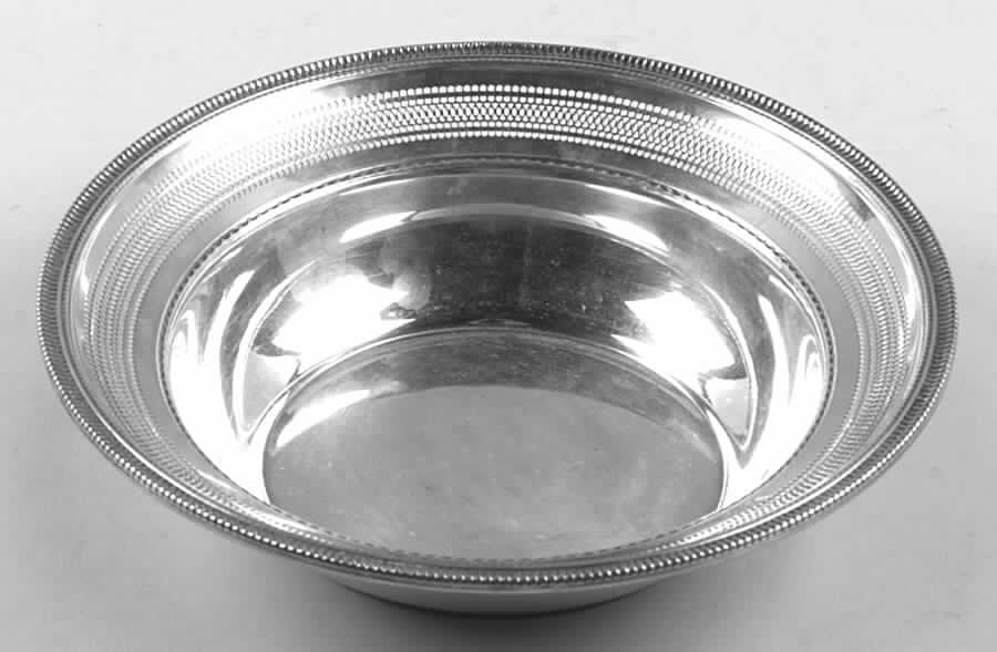 Sterling Hollowware Medium Sterling Pierced Round Vegetable by Reed & Barton-1