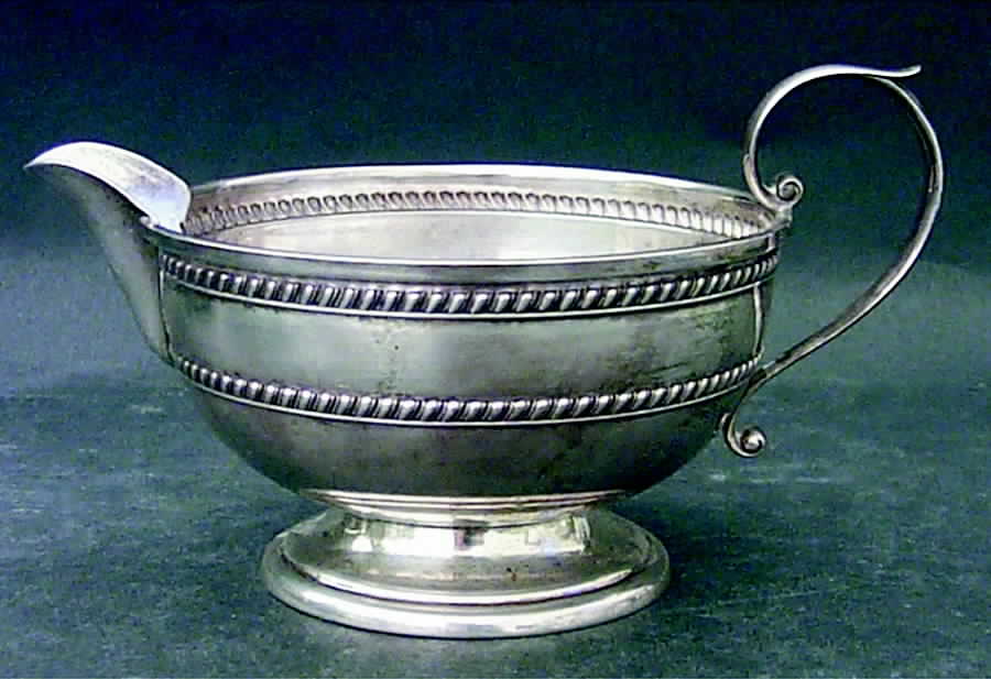 Sterling Hollowware Sauce Boat by Reed & Barton-1