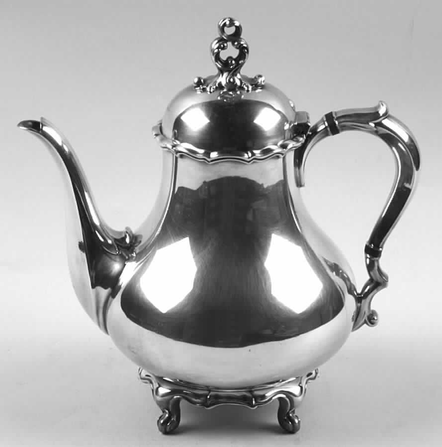 Provincial (Silverplate, Hollowware) Teapot by Reed & Barton-1