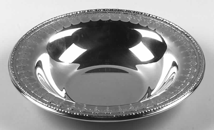 Riviera (Silverplate, Hollowware) Round Silverplate Vegetable Bowl by Reed & Barton-1