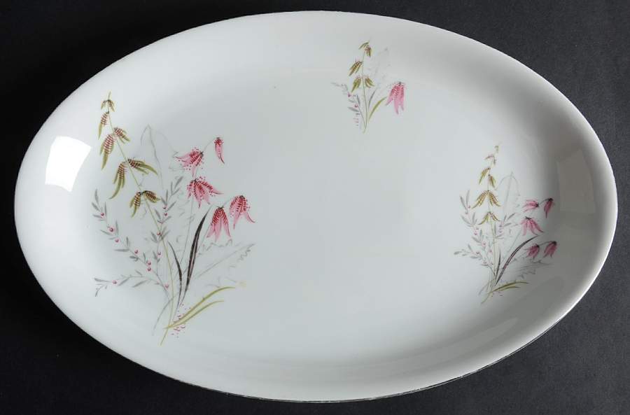 Mountain Bell 13" Oval Serving Platter by Royal Duchess-1