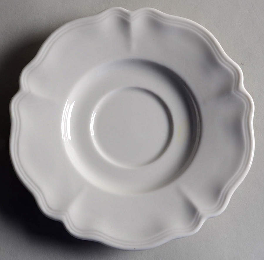 Heirloom Saucer for Oversized Cup by Red Cliff-1