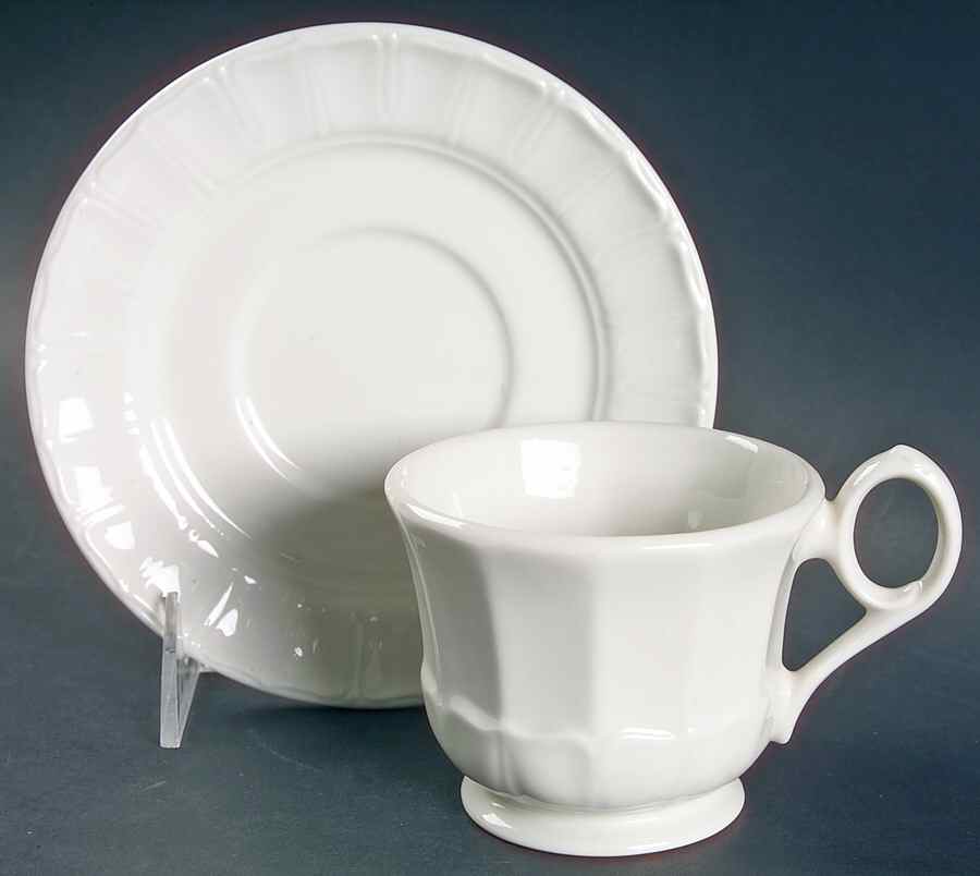 Sydenham Footed Cup & Saucer Set by Red Cliff-1
