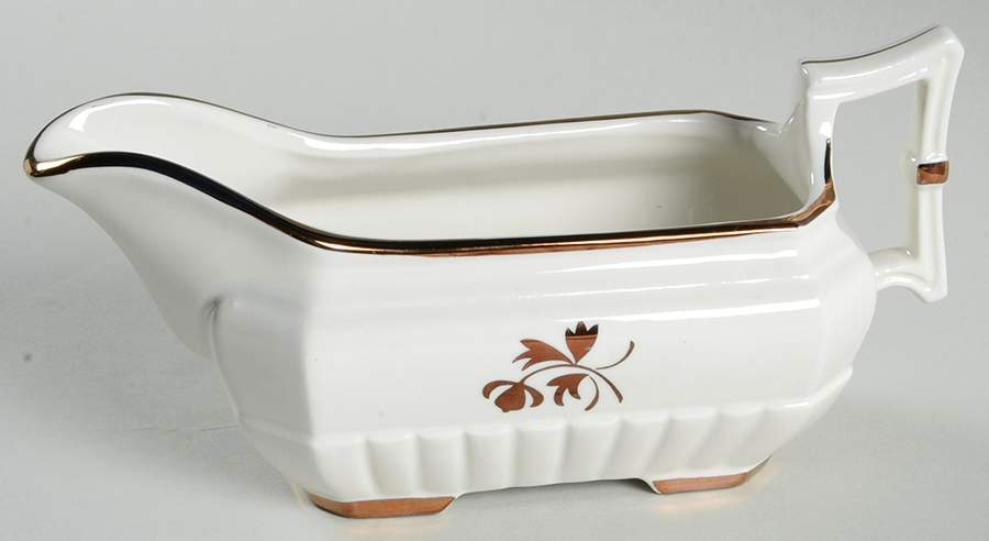 Tea Leaf Gravy Boat by Red Cliff-1