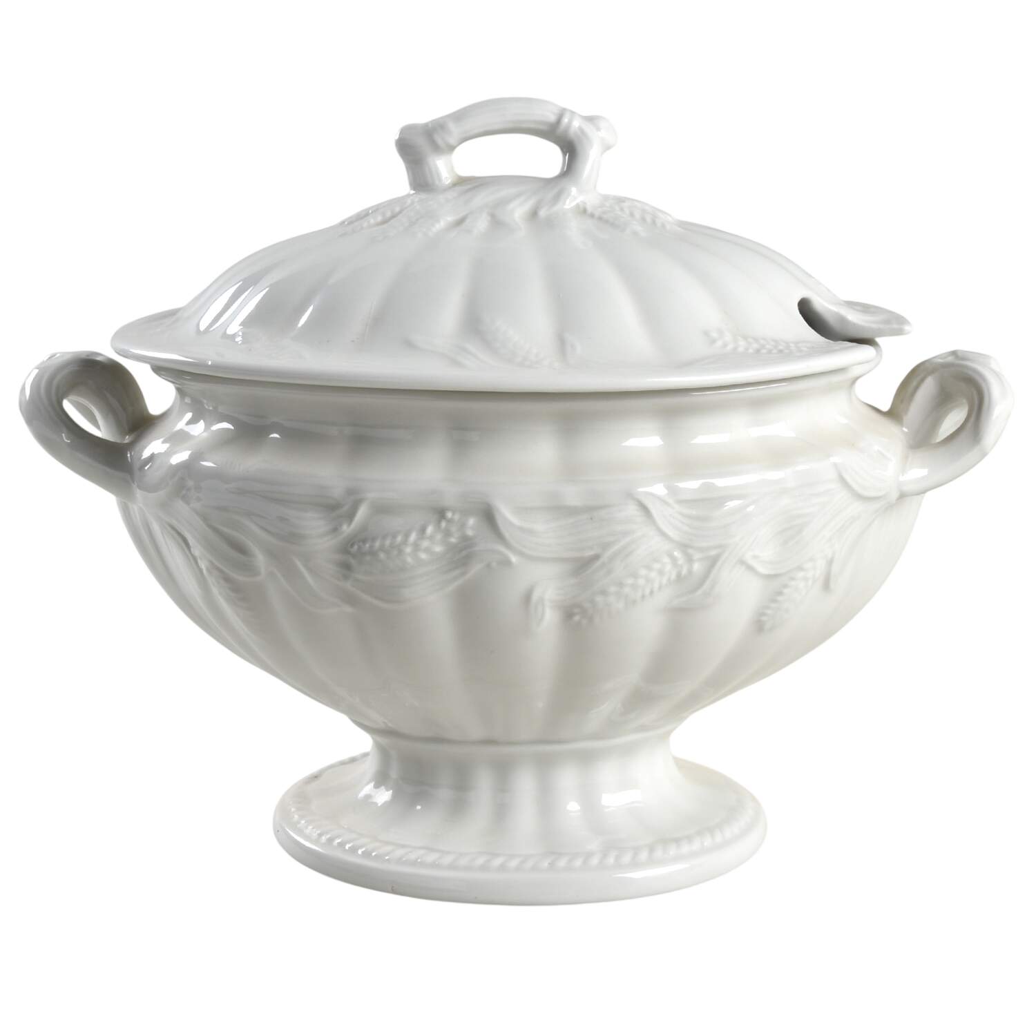 Wheat (Ribbed) Tureen & Lid by Red Cliff-1