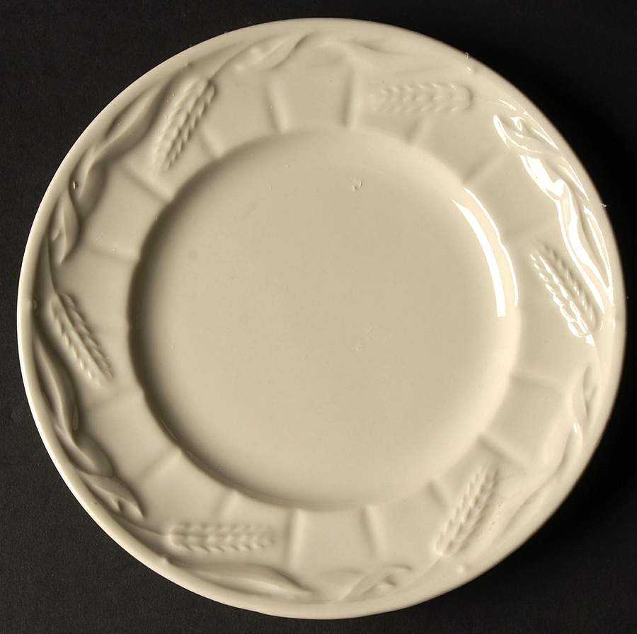 Wheat (Ribbed) Bread & Butter Plate by Red Cliff-1